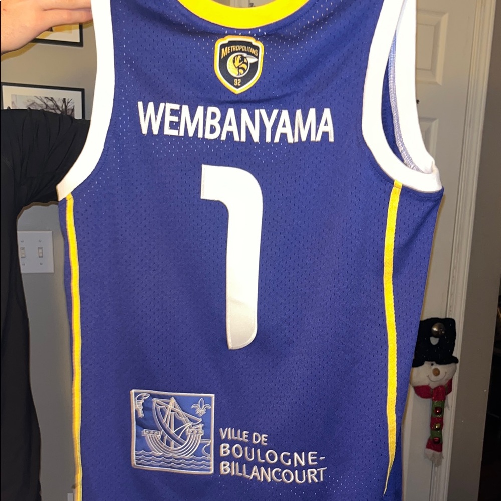 Blue Basketball Jersey